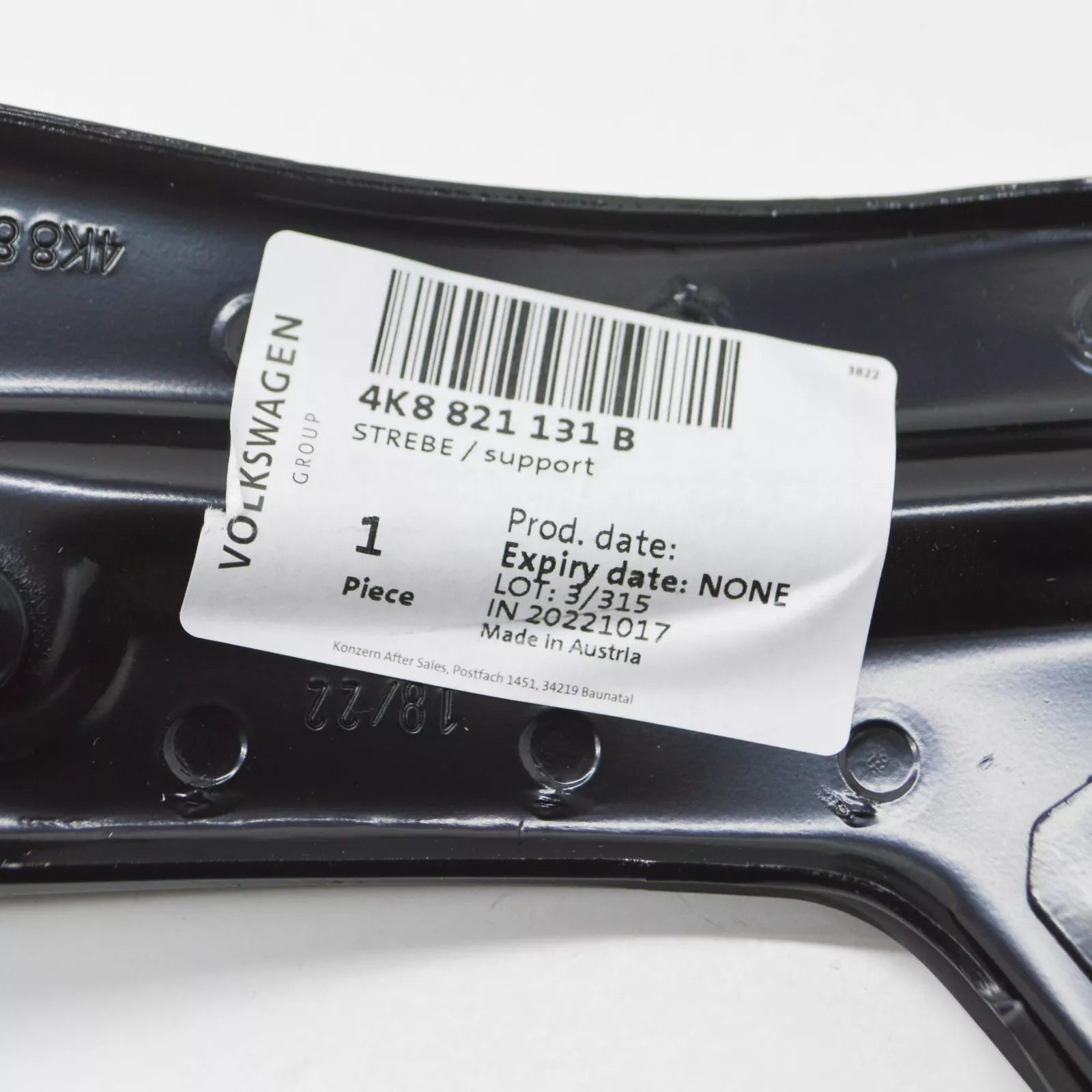 NEW AUDI A7 4K8 FRONT LEFT FENDER HOLDER 4K8821131B