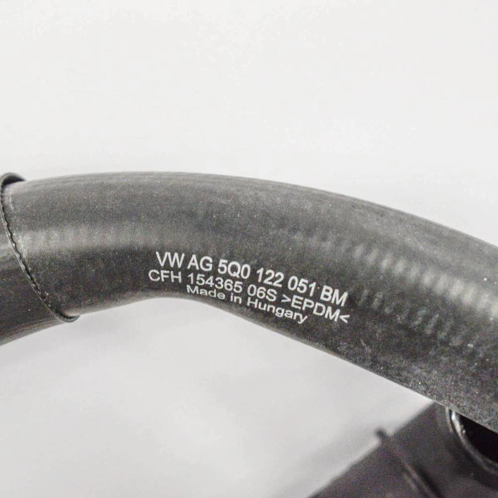 NEW AUDI A3 8V ENGINE COOLANT HOSE 5Q0122051BM ORIGINAL