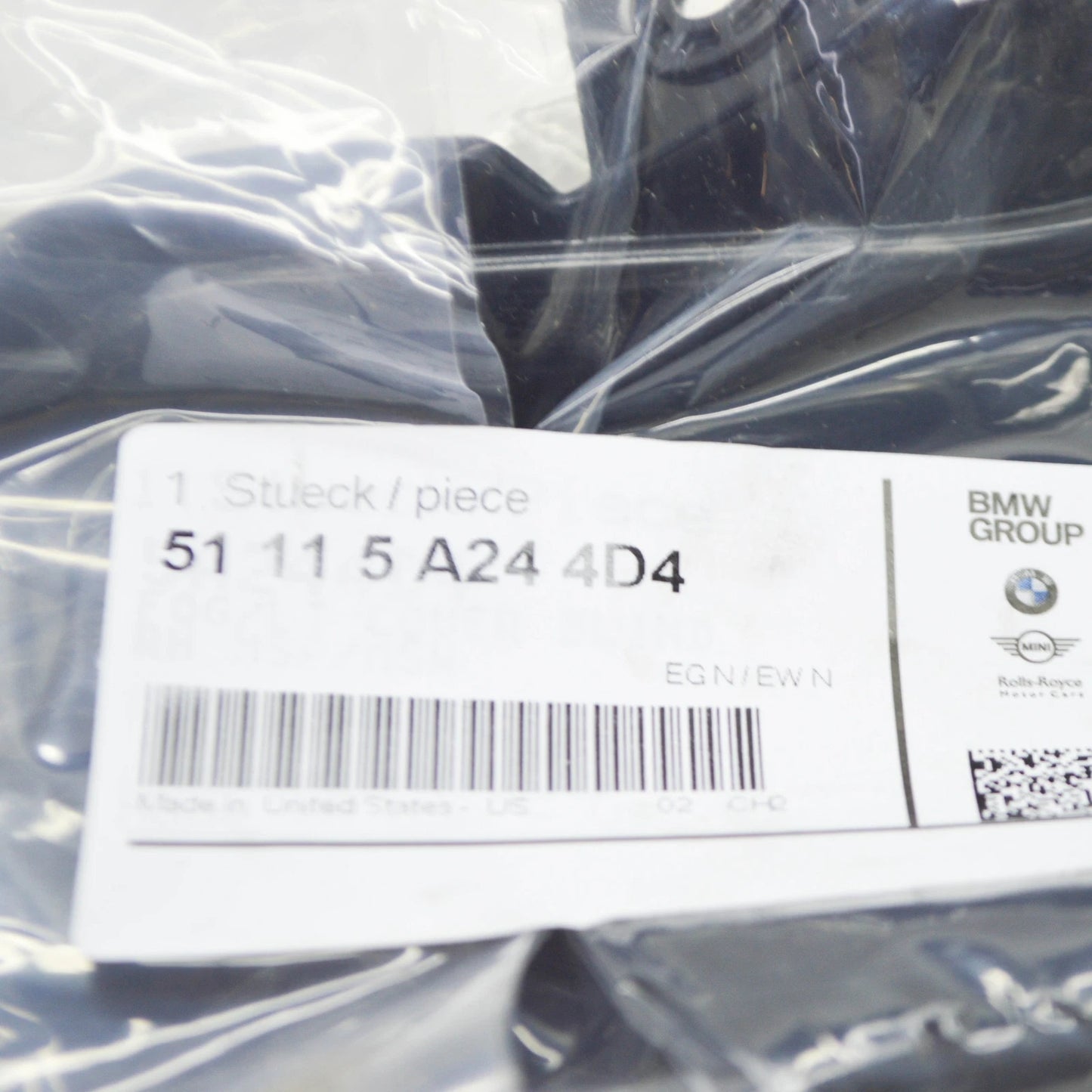 NEW BMW X6 G06 M FRONT RIGHT FOG LIGHT TRIM 51115A244D4 5A244D4 ORIGINAL