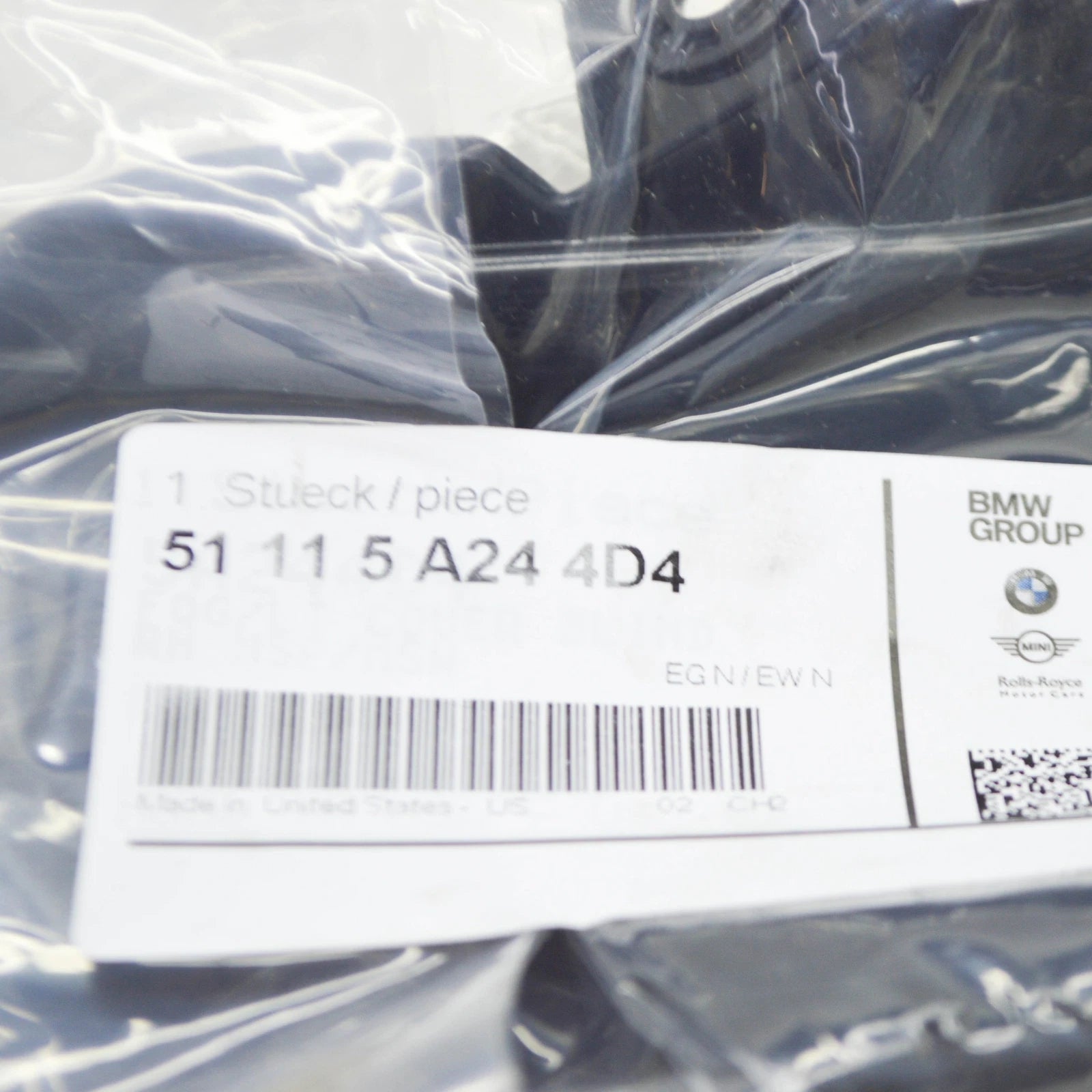 NEW BMW X6 G06 M FRONT RIGHT FOG LIGHT TRIM 51115A244D4 5A244D4 ORIGINAL