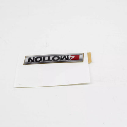 NEW VW AMAROK REAR '4 MOTION' EMBLEM BADGE 7E0853675MMGM