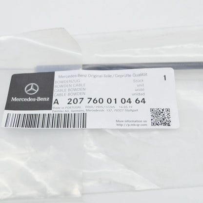NEW MB E C207 FRONT DOOR BOWDEN CABLE A207760010464 ORIGINAL