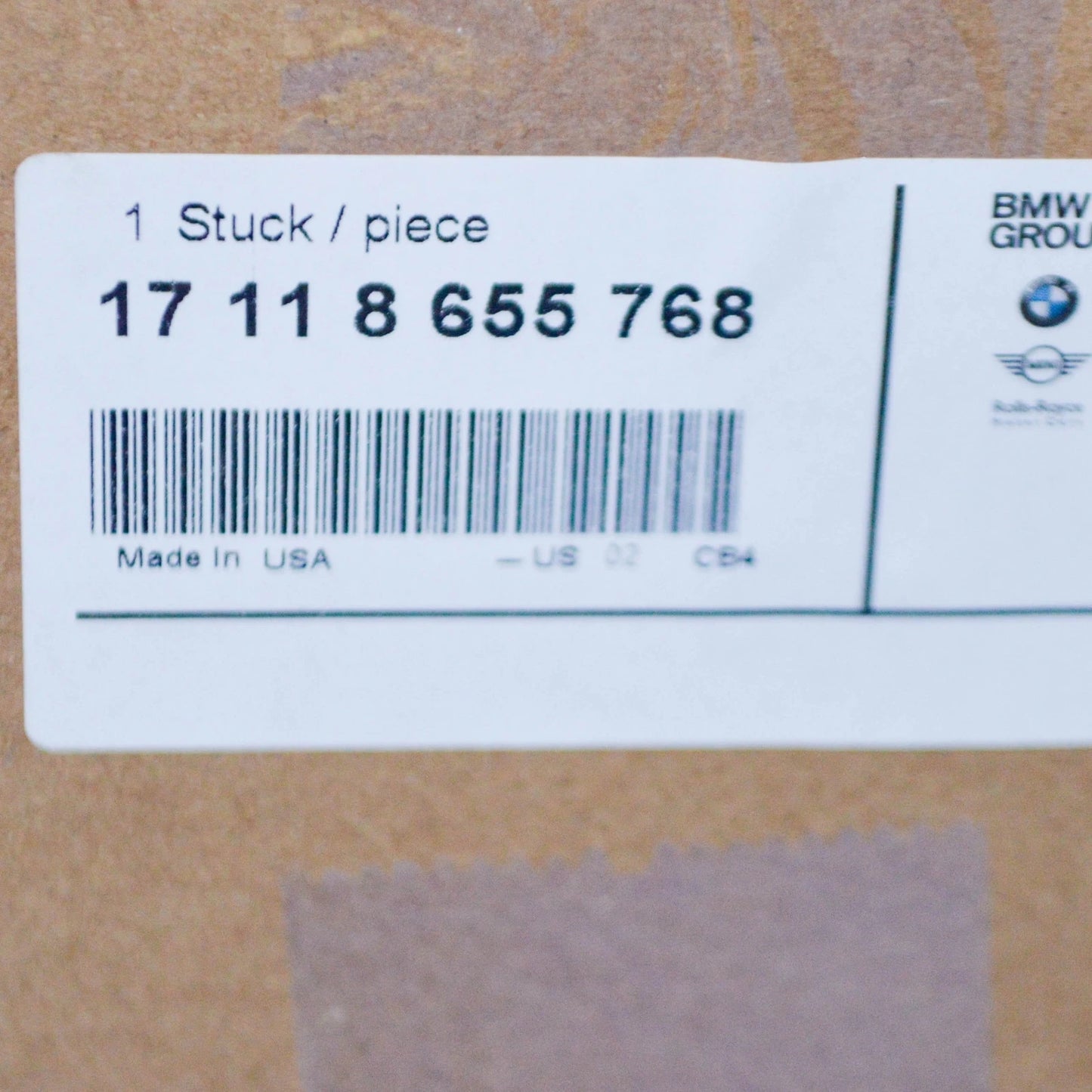 NEW BMW X5 G05 LEFT SIDE RADIATOR COVERING 17118655768 ORIGINAL