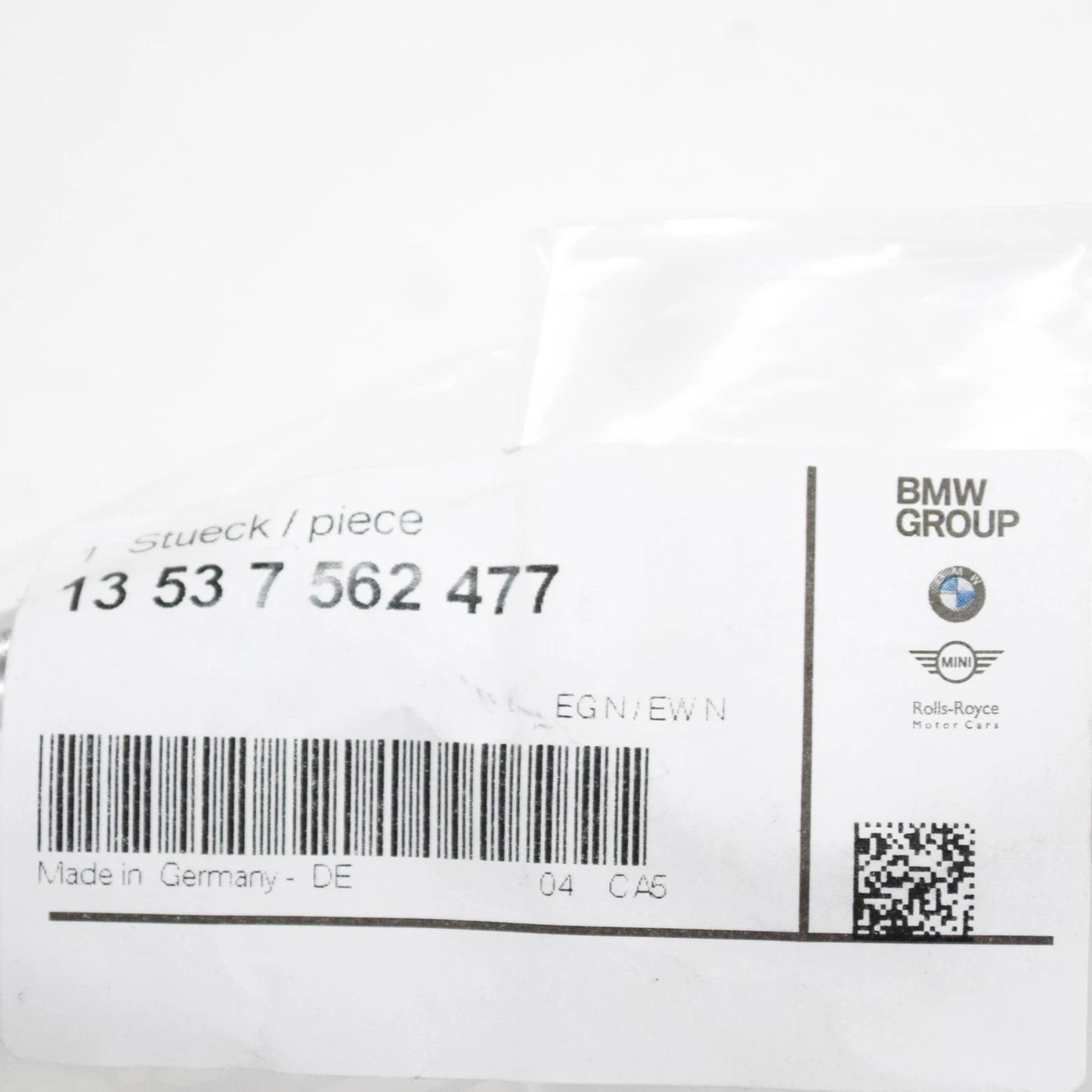 NEW BMW E60N E61N E81 E82 E87N E88 PRESSURE HOSE ASSEMBLY 7562477 13537562477