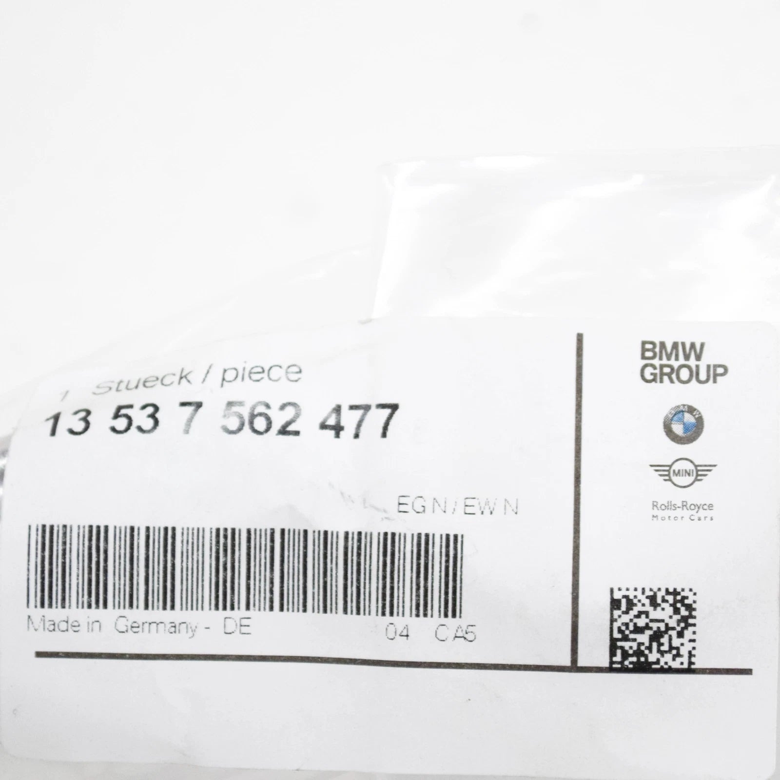 NEW BMW E60N E61N E81 E82 E87N E88 PRESSURE HOSE ASSEMBLY 7562477 13537562477