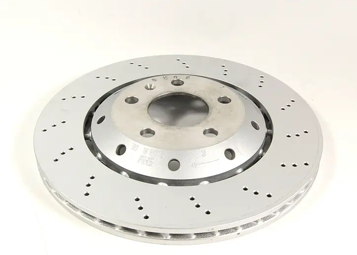 new audi rs4 avant quattro b7 rear right vented brake disc 8e0615602d original