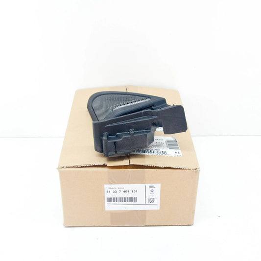 NEW BMW 4 F36 FRONT LEFT DOOR SPEAKER TWEETER COVER HARMAN 51337401151 ORIGINAL
