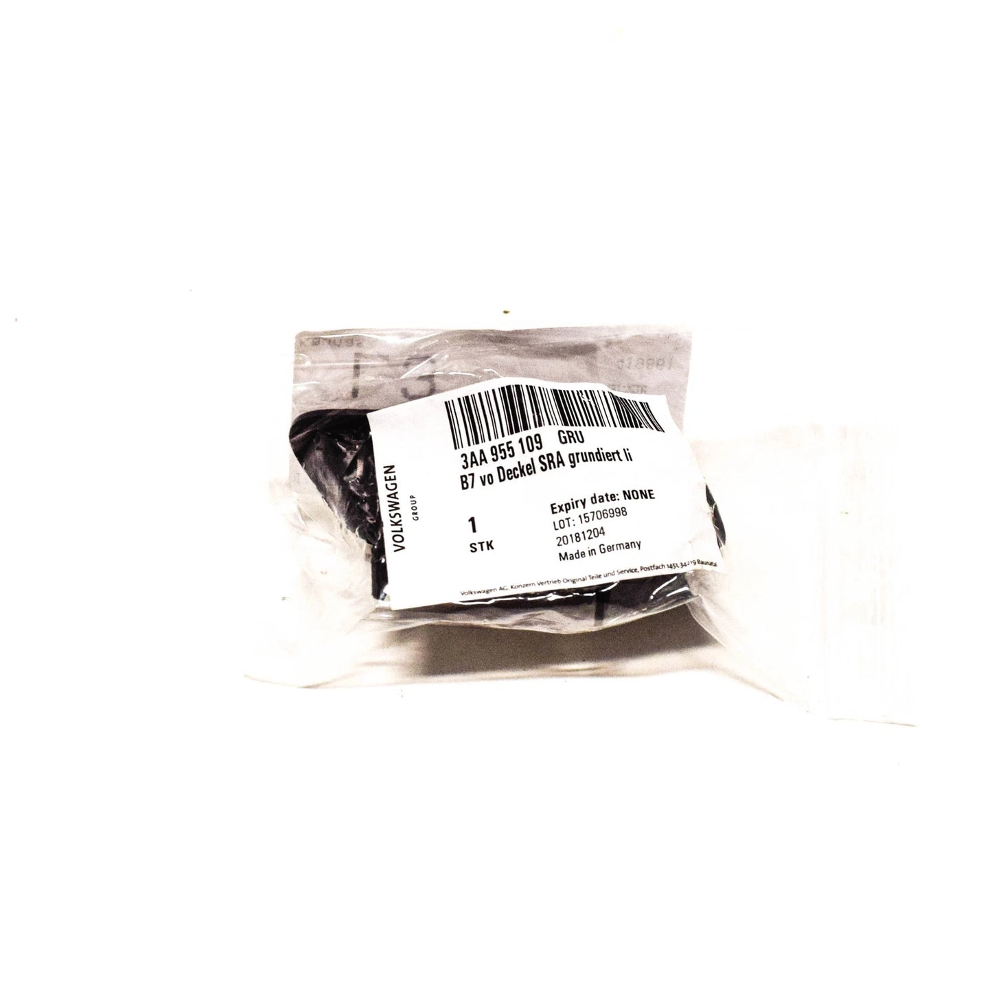 NEW VW PASSAT B7 FRONT LEFT HEADLIGHT WASHER CAP COVER 3AA955109GRU ORIGINAL