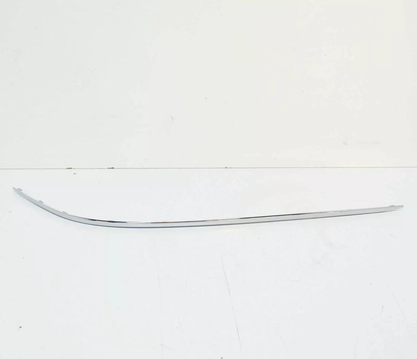 NEW MB CLK C209 FRONT LEFT BUMPER CHROME MOULDING AVANTGARDE A2098850321