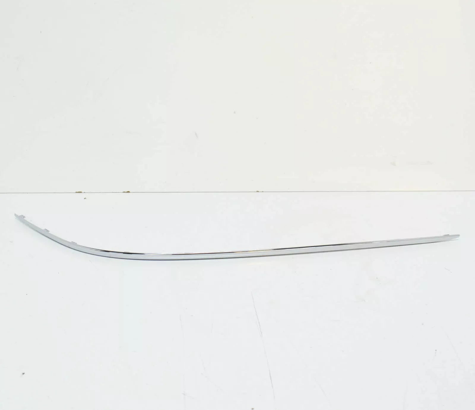 NEW MB CLK C209 FRONT LEFT BUMPER CHROME MOULDING AVANTGARDE A2098850321