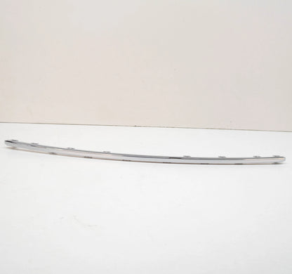 NEW MB S W222 REAR BUMPER CENTER CHROME MOLDING A2228853521 ORIGINAL