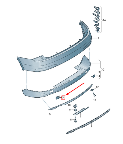new audi q3 8u rear left bumper towing eye cover 8u08074414u8 original
