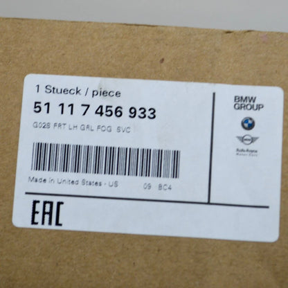 NEW BMW X4 G02 FRONT LEFT BUMPER GRILLE 51117456933 7456933 ORIGINAL