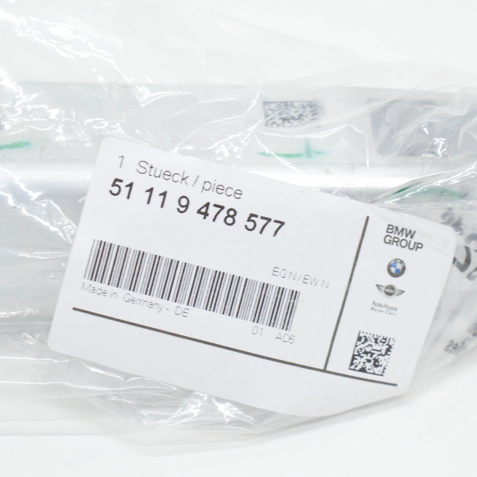 NEW BMW 3 G20 FRONT LEFT CRASH BOX REINFORCEMENT EXTENSION 51119478577 ORIGINAL