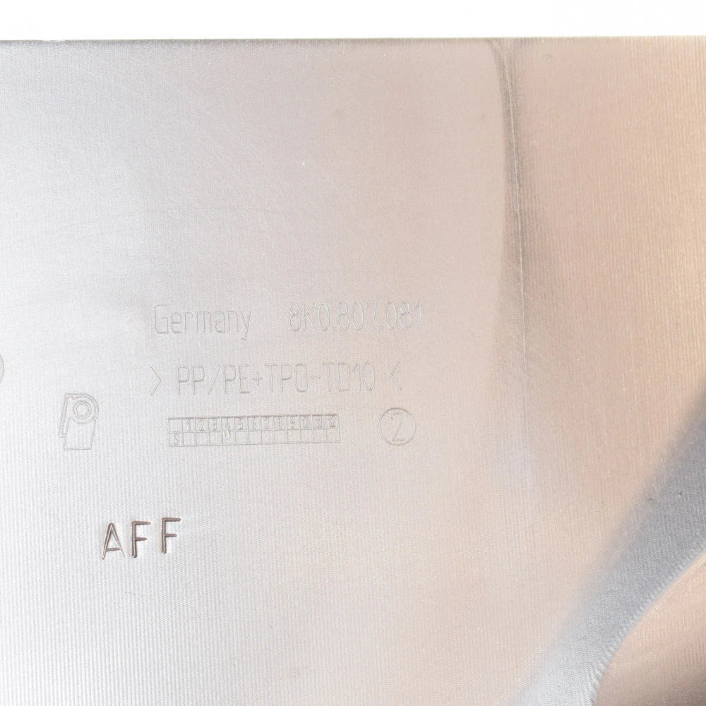 NEW AUDI A4 B8 SLAM PANEL UPPER TRIM 8K0807081 ORIGINAL