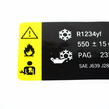 NEW BMW 3 TOURING G21 COOLANT LABEL 550/-10G 71236832295 ORIGINAL