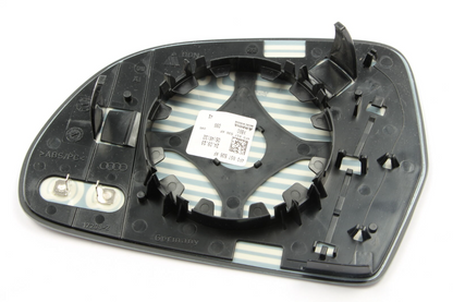 new audi a3 sportback 8p front right door mirror glass 4f0857536af original