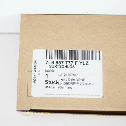 NEW VOLKSWAGEN TOUAREG 7L FRONT LEFT SEAT BELT LATCH 7L6857777FYLZ