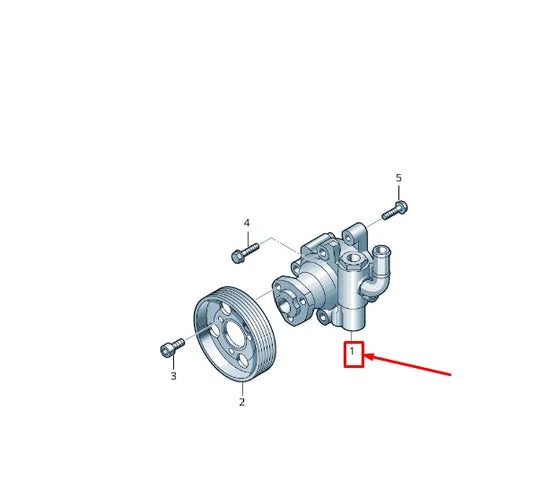 NEW VW TRANSPORTER VI T6 POWER STEERING VANE PUMP 2H0422154A ORIGINAL