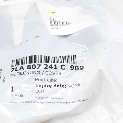 NEW VOLKSWAGEN MULTIVAN T6 FRONT BUMPER TOW EYE COVER 7LA807241C9B9 ORIGINAL