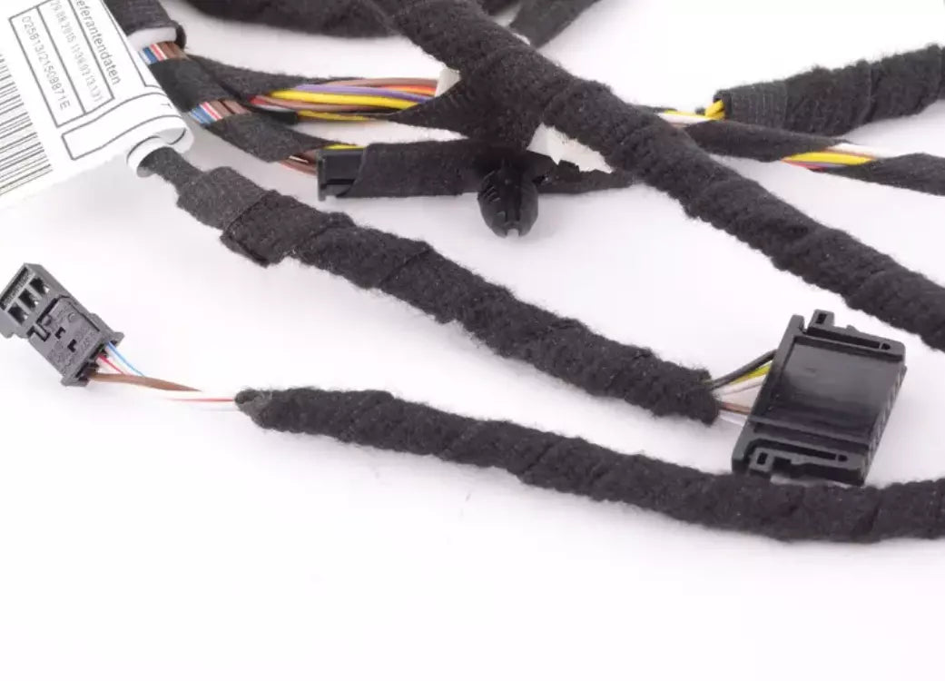 NEW BMW 3 TOURING F31 FRONT LEFT DOOR WIRING HARNESS 61129313612 9313612