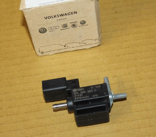 NEW VW TRANSPORTER VI T6 SOLENOID VALVE 07L906283C ORIGINAL