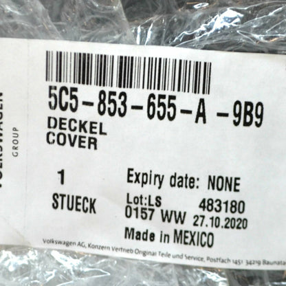 NEW VOLKSWAGEN BEETLE A5 UPPER RADIATOR COVER 5C5853655A9B9 2015 ORIGINAL