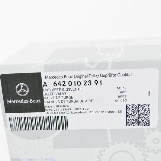 NEW MERCEDES-BENZ ML W164 PRESSURE REGULATING BLEED VALVE A6420102391