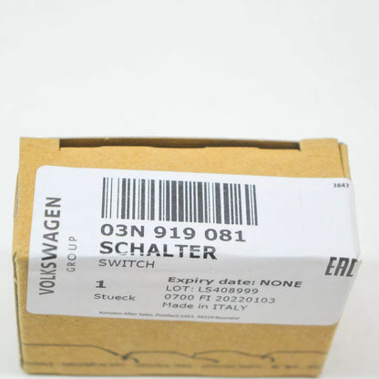 NEW AUDI A3 CABRIO 8V OIL PRESSURE SENSOR 03N919081 ORIGINAL