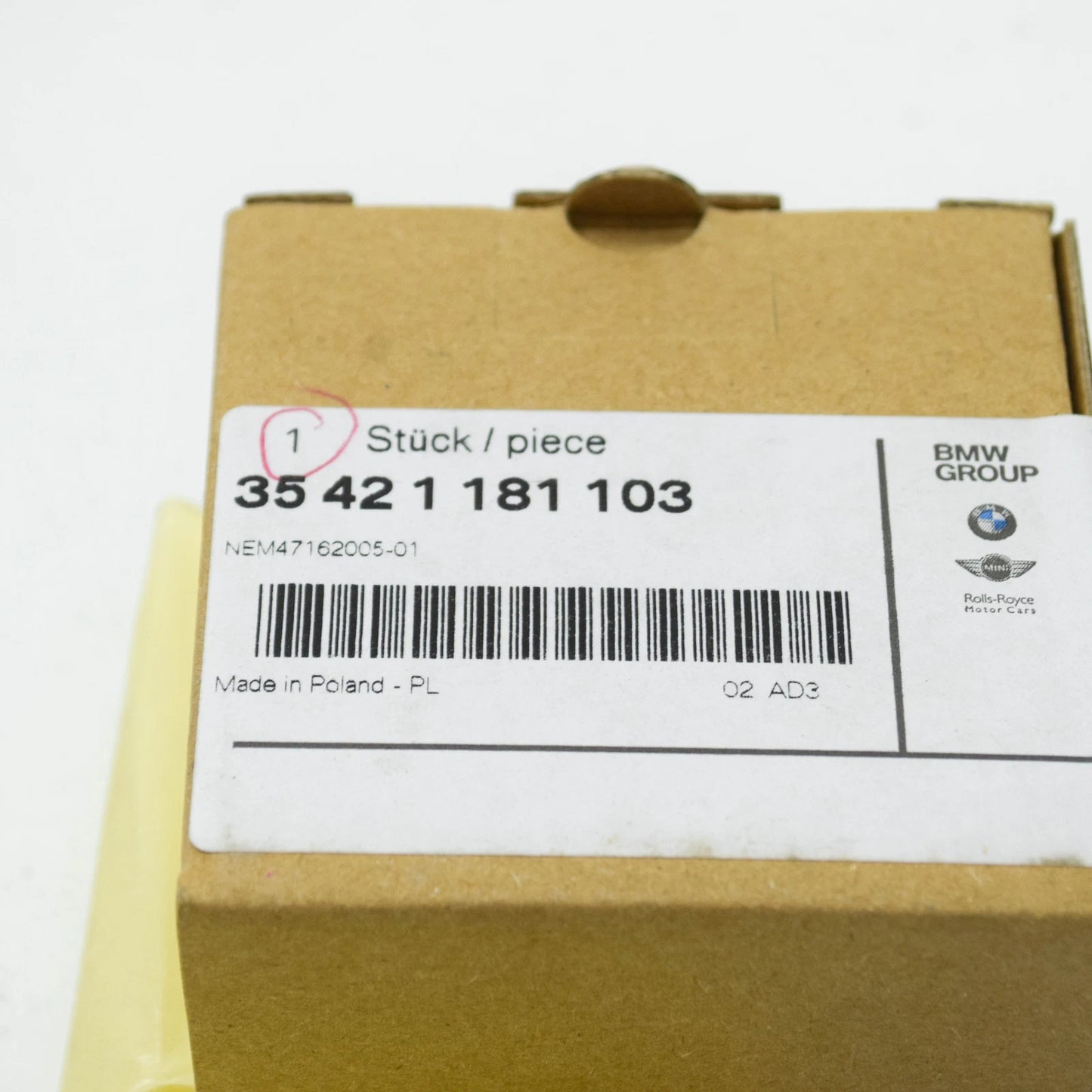 NEW BMW 3 E36 ACCLERATOR PEDAL KICK DOWN SWITCH 35421181103 1181103 ORIGINAL