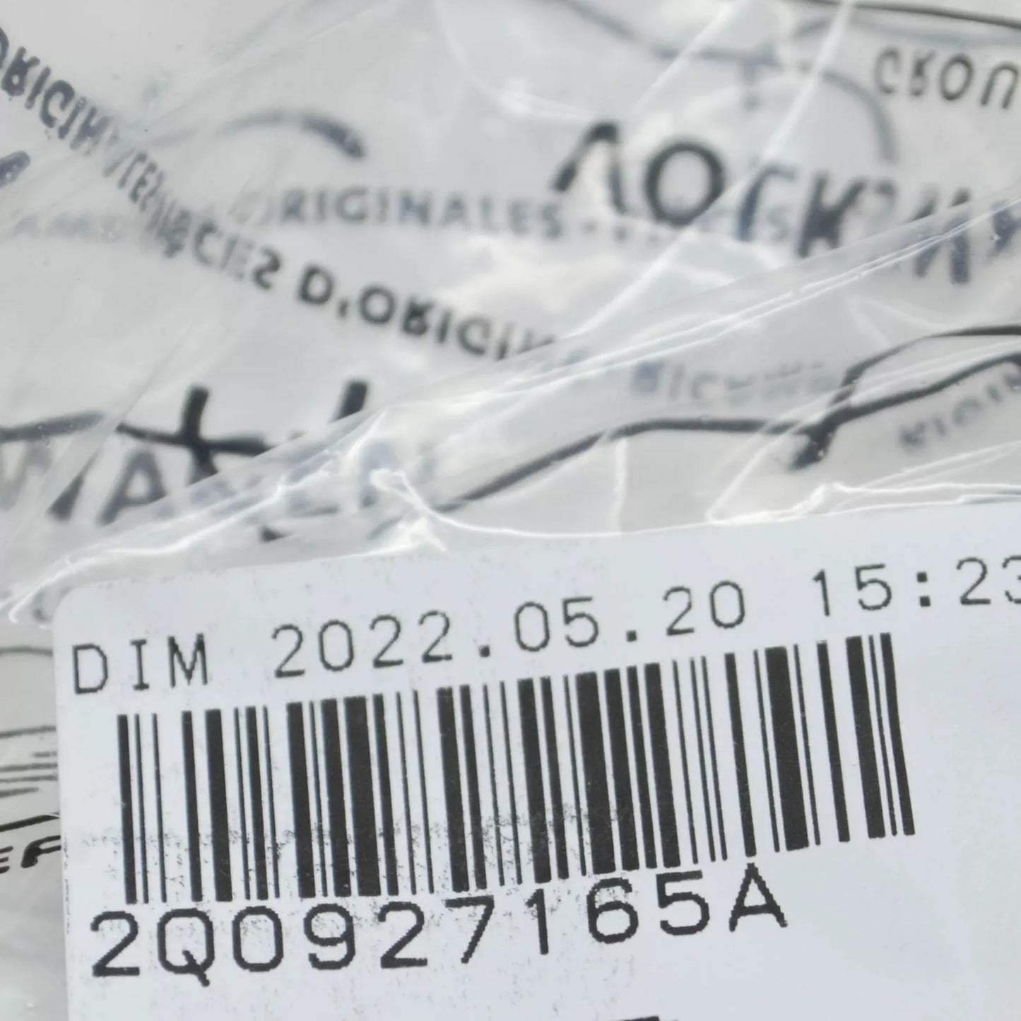 NEW VOLKSWAGEN POLO AW FUSE RELAY BOX CLOSING ELEMENT 2Q0927165A ORIGINAL