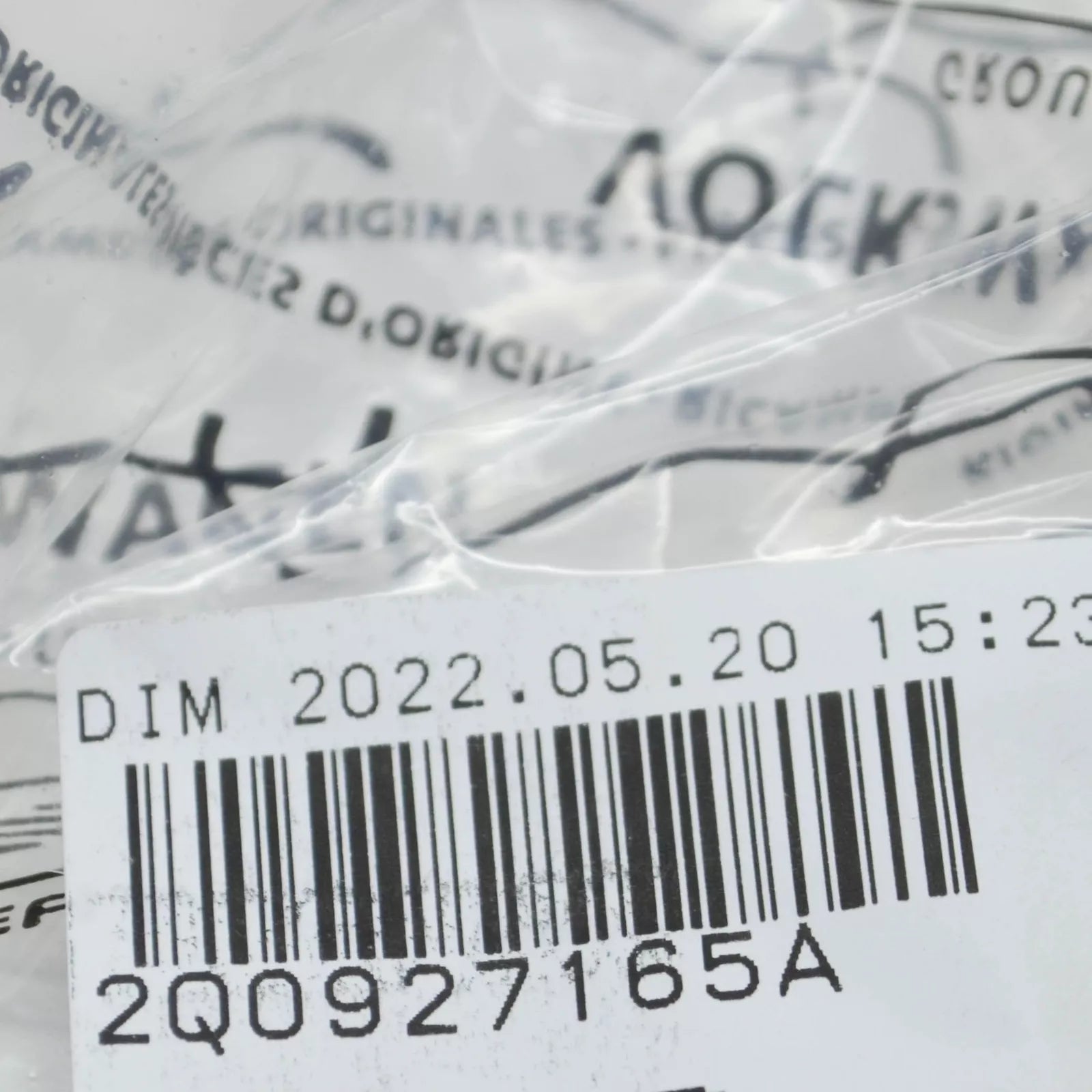 NEW VOLKSWAGEN POLO AW FUSE RELAY BOX CLOSING ELEMENT 2Q0927165A ORIGINAL