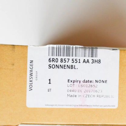 NEW VW POLO 6R, 6C FRONT LEFT SUN VISOR 6R0857551AA3H8