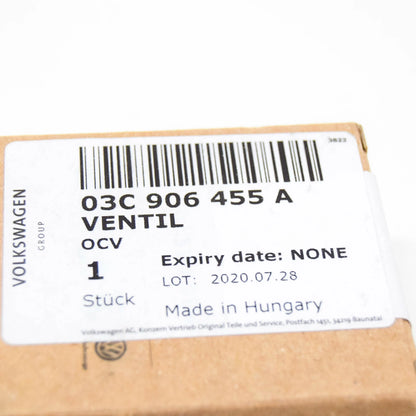 NEW AUDI A1 8X CAMSHAFT OIL CONTROL VALVE 03C906455A 2014 2.0 PETROL ORIGINAL