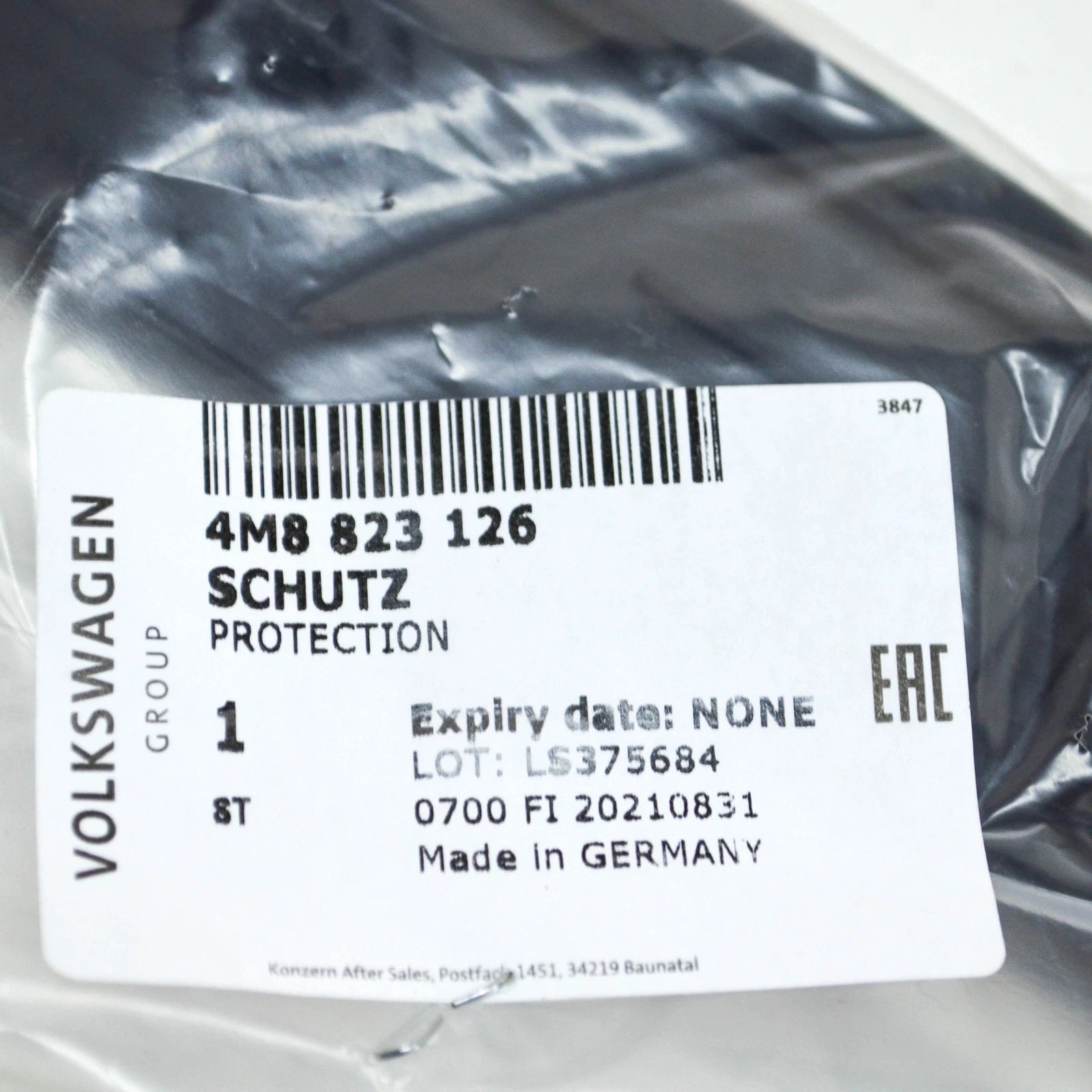 NEW AUDI Q8 FRONT RIGHT BONNET HOOD DEFLECTOR 4M8823126 ORIGINAL