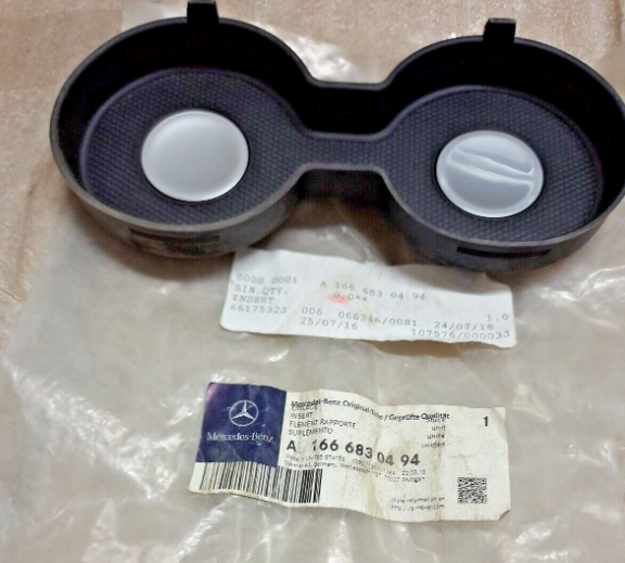 new mercedes-benz ml w166 cup holder insert a1666830494 original