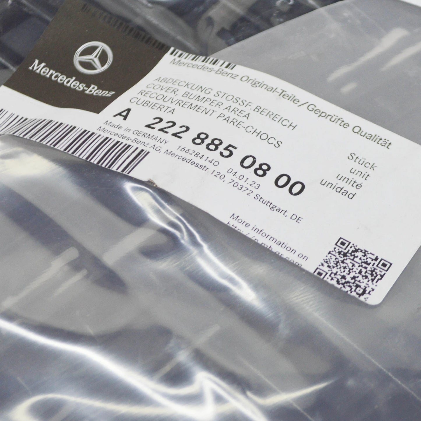 NEW MERCEDES-BENZ S W222 FRONT BUMPER LEFT OUTER GRILLE A2228850800 ORIGINAL