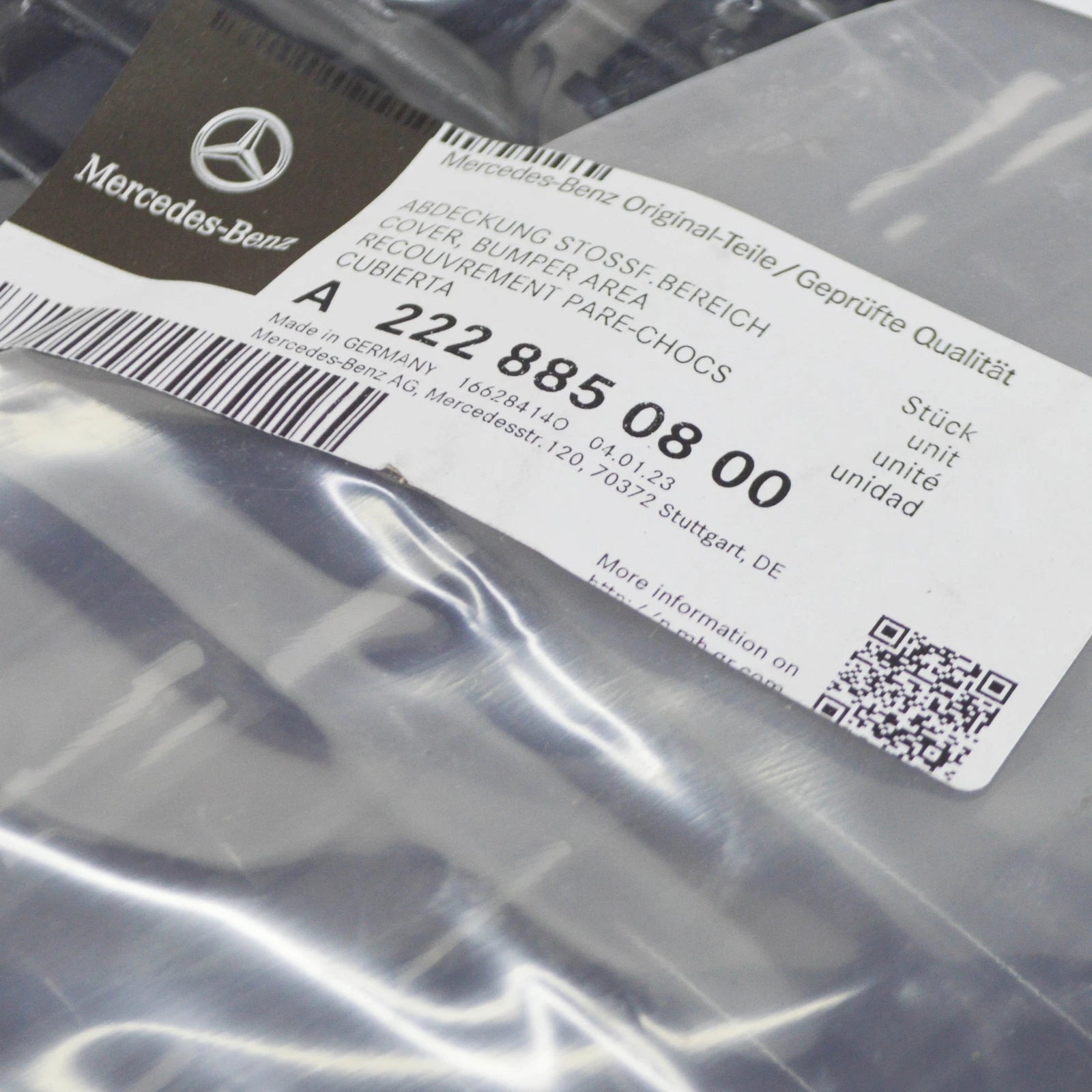 NEW MERCEDES-BENZ S W222 FRONT BUMPER LEFT OUTER GRILLE A2228850800 ORIGINAL