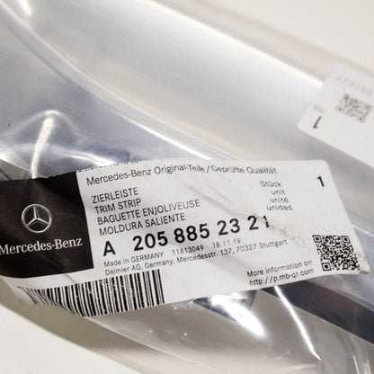 NEW MERCEDES-BENZ C-W205 RIGHT EXHAUST MUFFLER END TRIM A2058852321 ORIGINAL