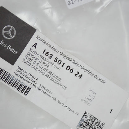 NEW MERCEDES-BENZ ML W163 TRANSMISSION OIL COOLER LINE A1635010624 ORIGINAL