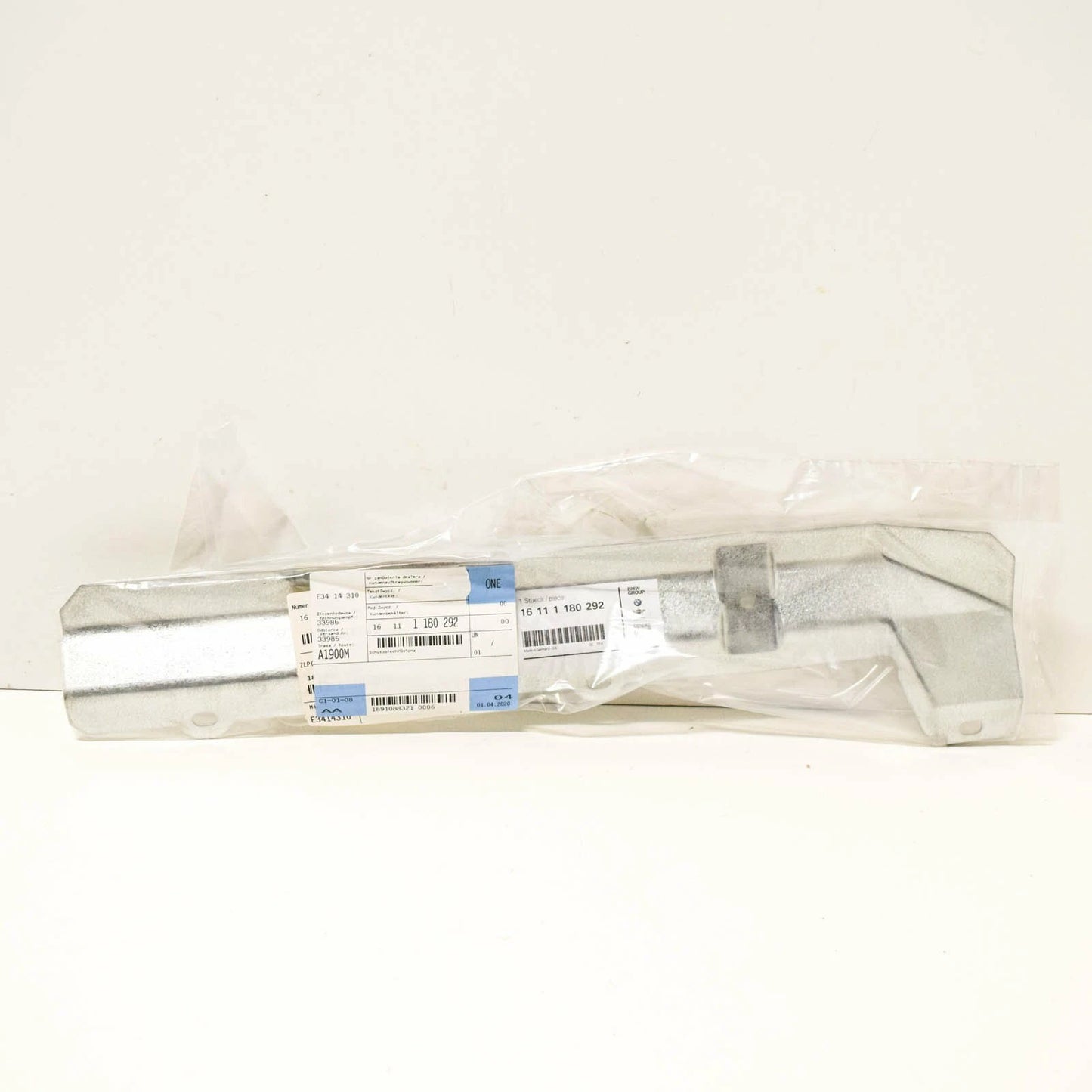 NEW BMW 3 E30 FUEL TANK PROTECTION PLATE 16111180292 1180292 ORIGINAL