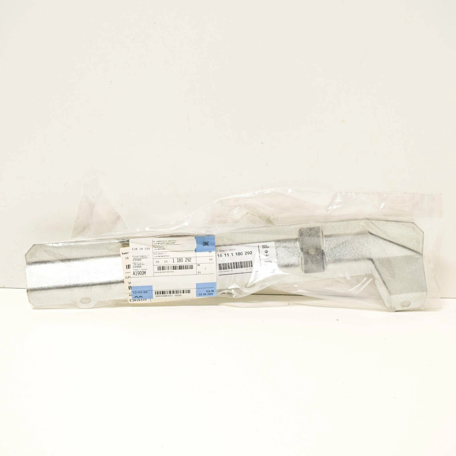 NEW BMW 3 E30 FUEL TANK PROTECTION PLATE 16111180292 1180292 ORIGINAL