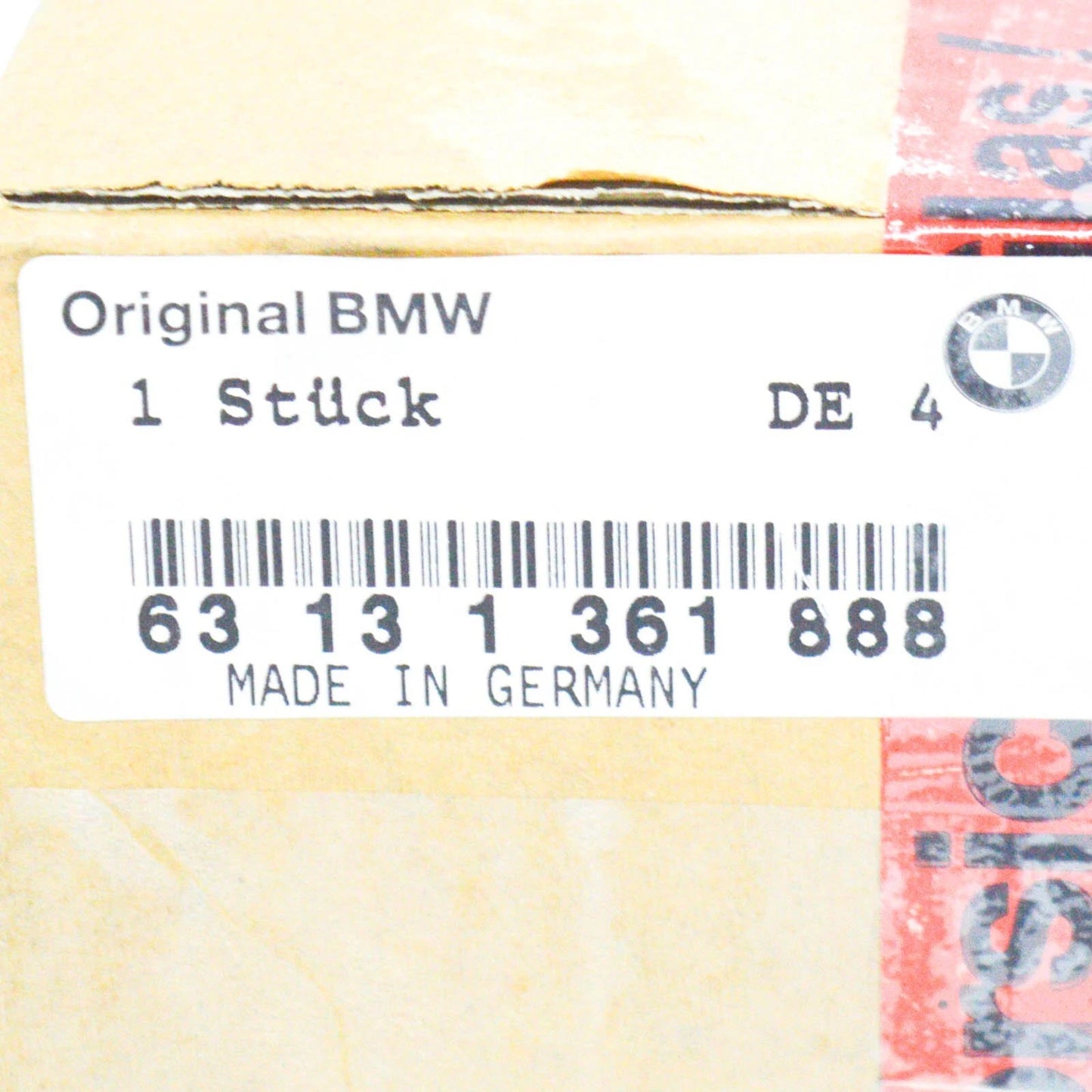 NEW BMW 6 E24 COUPE RIGHT PARKING LIGHT ASSEMBLY 63131361888 ORIGINAL