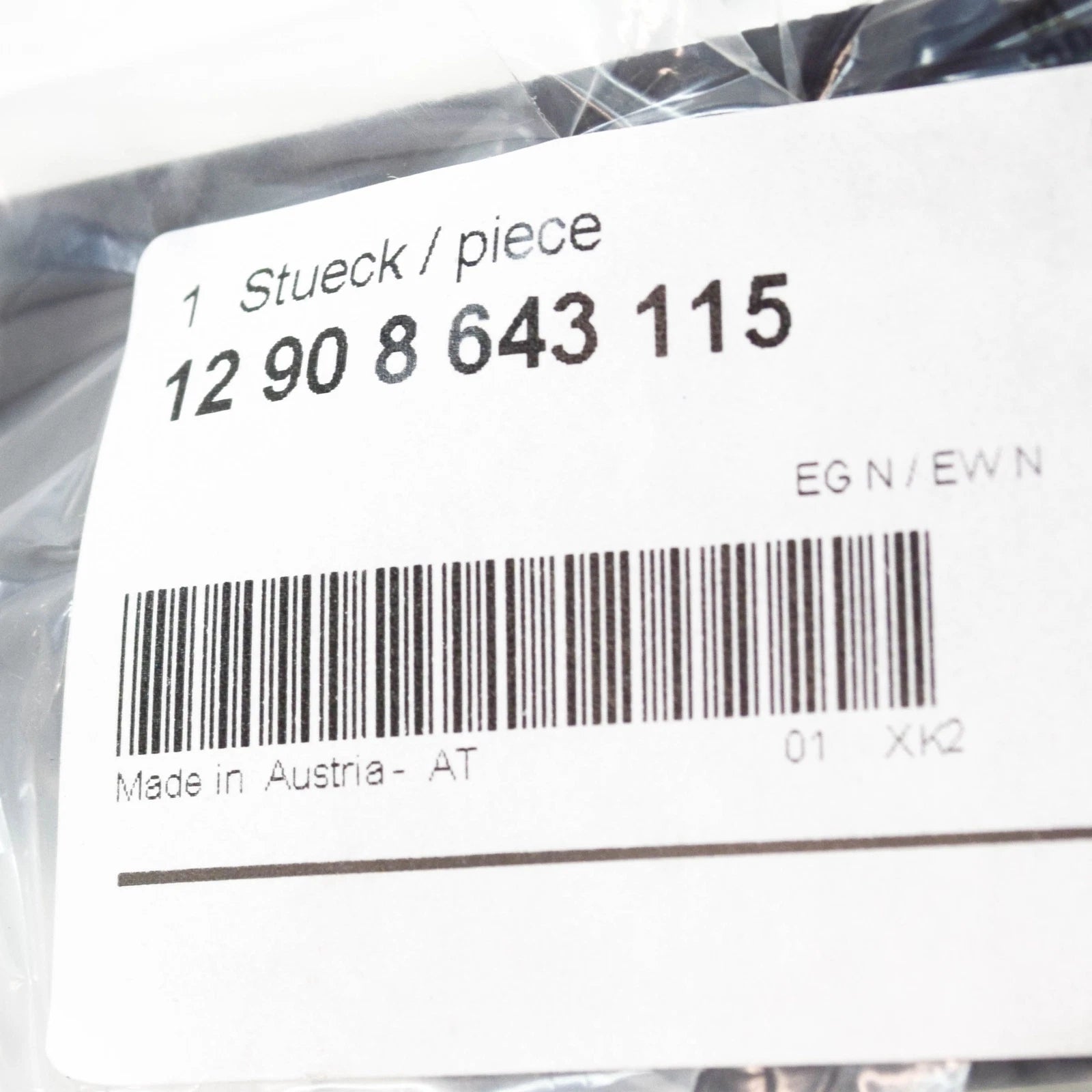 NEW BMW 5 G30 RIGHT PULL-DOWN TENSIONER 12908643115 ORIGINAL