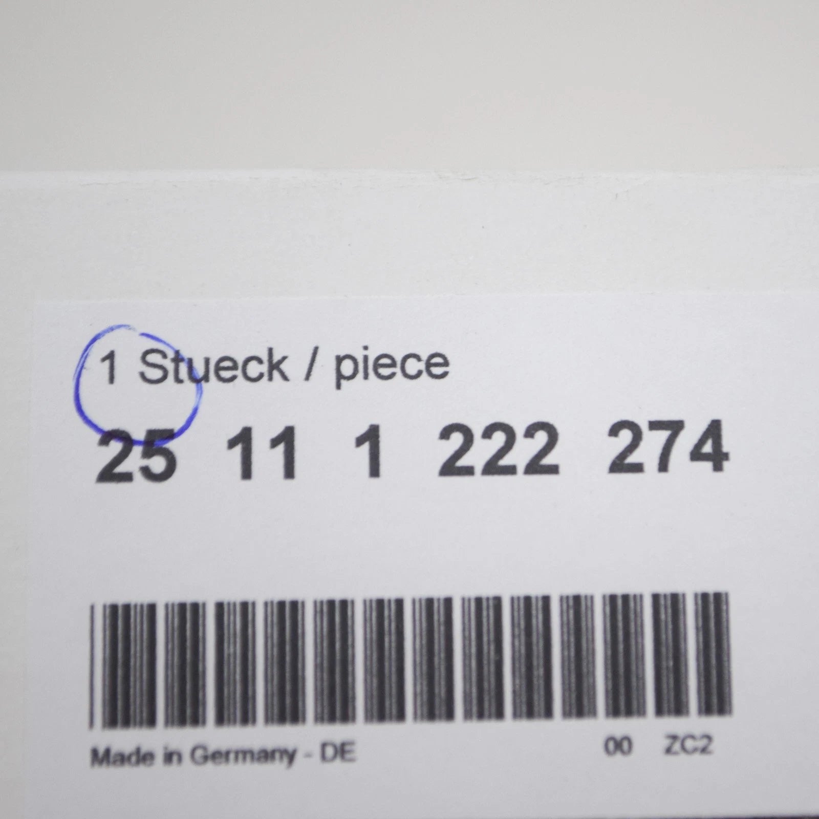 NEW BMW 3 E36 GEAR SHIFTING KNOB ILLUMINATED M-SPORT 25111222274 ORIGINAL