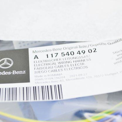 NEW MB CLA C117 REVERSING CAMERA WIRING HARNESS LHD A1175404902 ORIGINAL