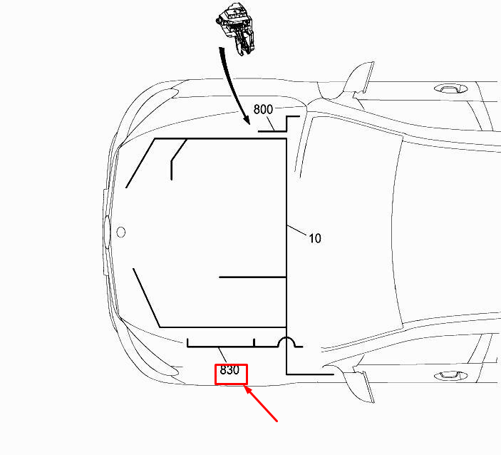 NEW MERCEDES-BENZ GLC X253 PNEUMATIC SUSPENSION HARNESS A2535404228 ORIGINAL