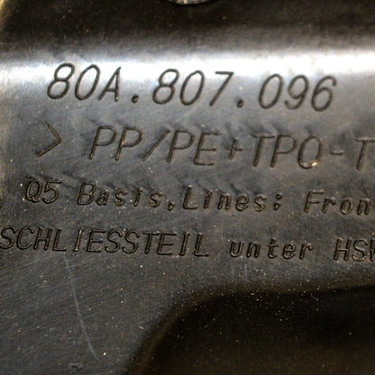 NEW AUDI Q5 80A FRONT BUMPER GRILLE RIGHT CENTER SUPPORT 80A807096