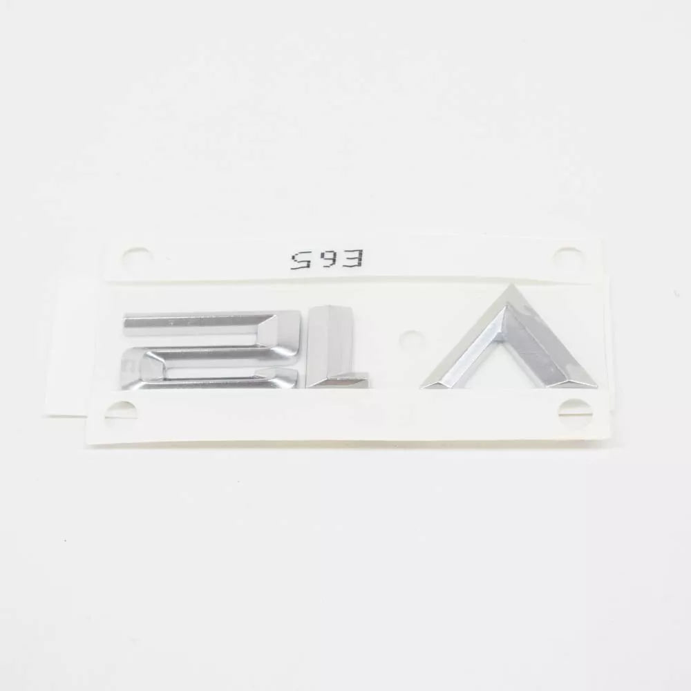 NEW BMW E65 E66 E67 FRONT WING V12 BADGE LOGO SIGN LEFT 7033255 51147033255