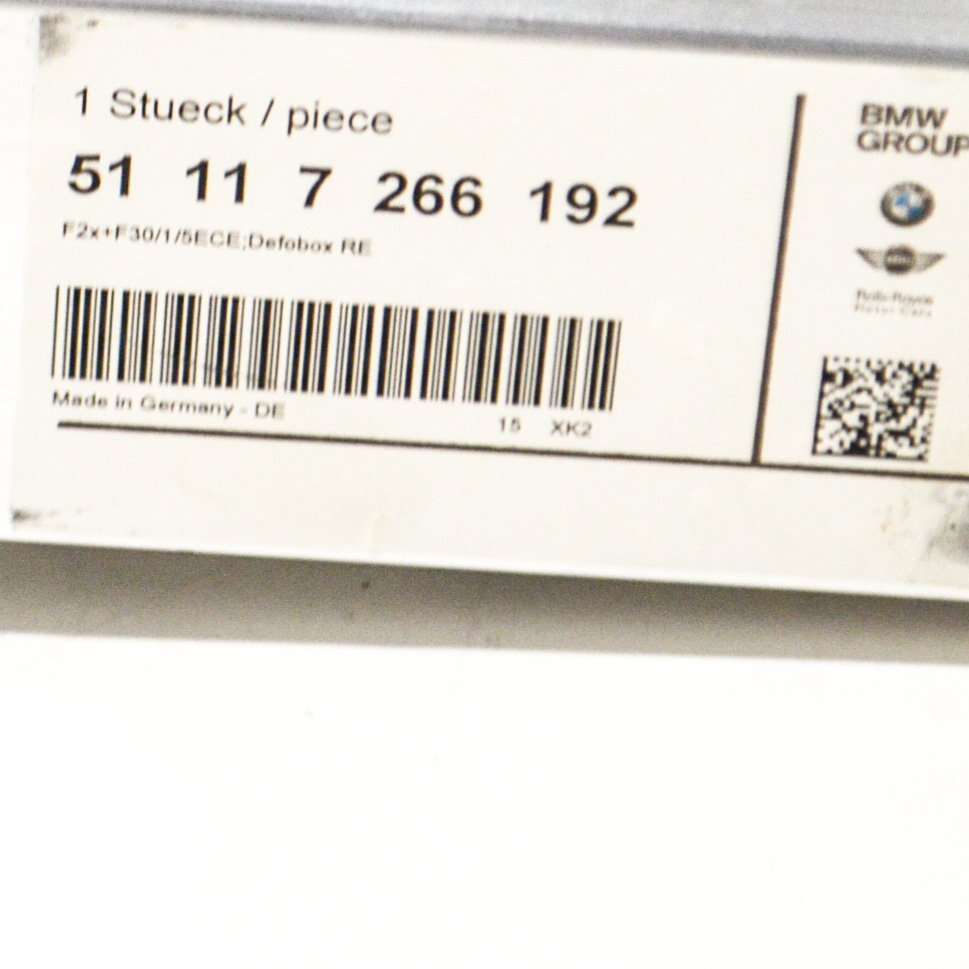 new bmw 3 f30 front bumper crash bar right carrier 51117266192 original